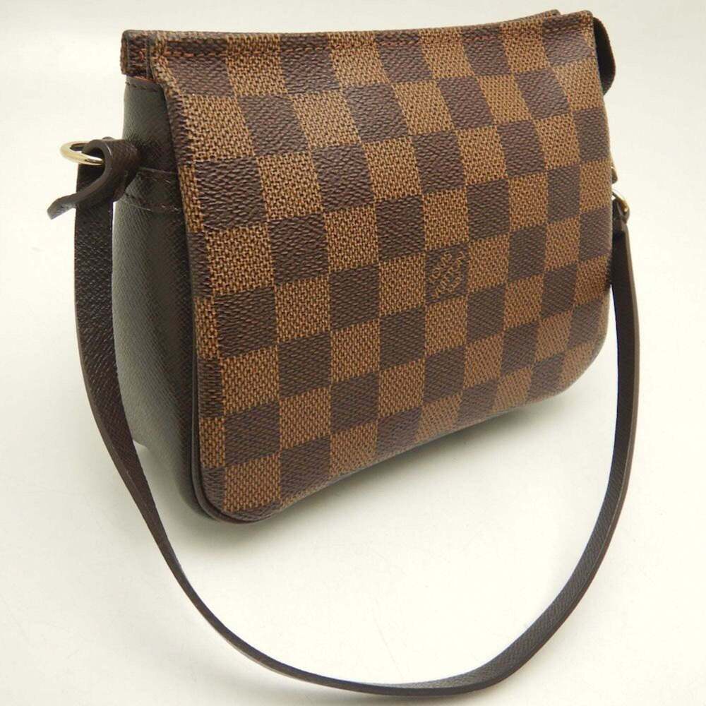 LOUIS VUITTON Authentic Brown Damier Pouch - Picture 3 of 10